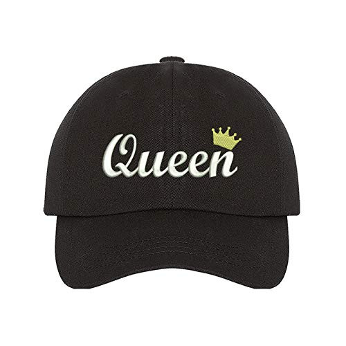 Prfcto Lifestyle Queen Dad hat- Black Baseball Cap- Unisex