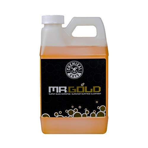 Chemical Guys CWS21364 Mr. Gold Foaming Car Wash Soap -Works with Foam Cannons- Foam Guns or Bucket Washes-- 64 oz.- Pina Colada Scent