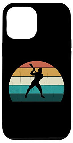 iPhone 12 Pro Max Retro Lacrosse Player- Vintage Intercrosse- Box- Field Goal Case