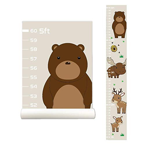 Forest Animals Wall Sticker Growth Chart for Kids- Height Chart for Boys and Girls- Growth Chart Sticker- Growth Chart Decal Forest Animals Wall Sticker Growth Chart for Kids- Height Chart for Boys and Girls- Growth Chart Sticker- Growth Chart Decal