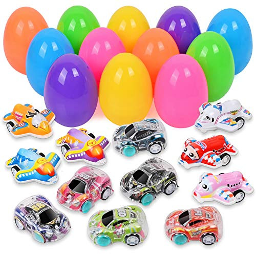 Viposoon Easter Basket Stuffers for Toddlers- Easter Gifts for Toddlers Baby Easter Baskets for Boys Girls Easter Egg Stuffers for Kids Ages 1-5 Easter Egg Toys Prefilled Easter Eggs