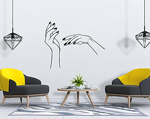Wall Stickers Vinyl Mural Home Decor Nail Salon Wall Decal Manicure Pedicure Window Sticker Nail Bar Nail Polish Decal Beauty Salon Spa Wall Decor Best Gift Wall Stickers Vinyl Mural Home Decor Nail Salon Wall Decal Manicure Pedicure Window Sticker Nail Bar Nail Polish Decal Beauty Salon Spa Wall Decor Best Gift