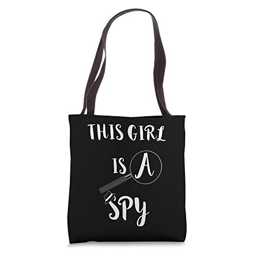 This Girl Is A Spy Costume Spying Investigate Detective Tote Bag
