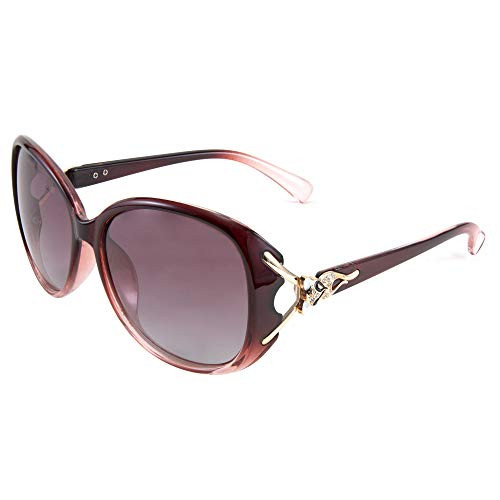 FEISEDY Women Oversized Polarized Sunglasses Ladies Large Shades Classic Fox Sunglasses B2730