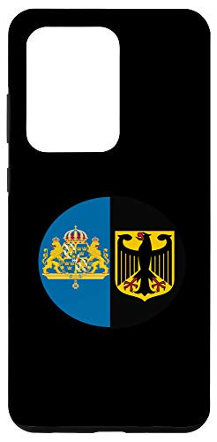 Galaxy S20 Ultra Half Swedish Half German Heritage Pie Chart Case