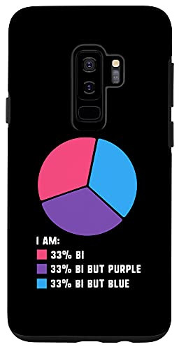 Galaxy S9Plus Funny Bisexual Stuff Pie Chart LGBT Bi Pride Awareness Case