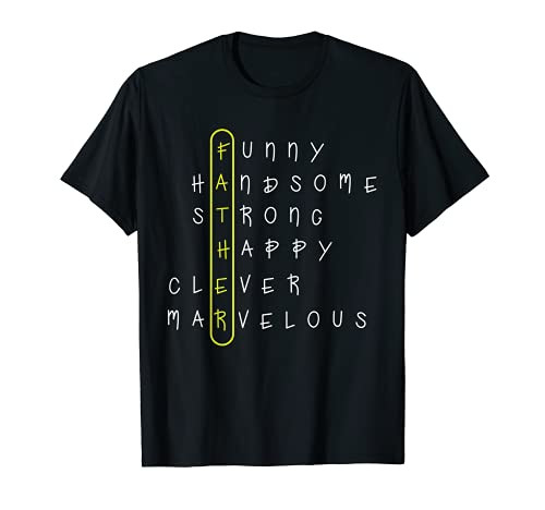 father's day men gift from daughter son wife for husband dad T-Shirt