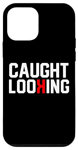 iPhone 12 mini Cool Caught Looking Backwards K Baseball Strikeout Case