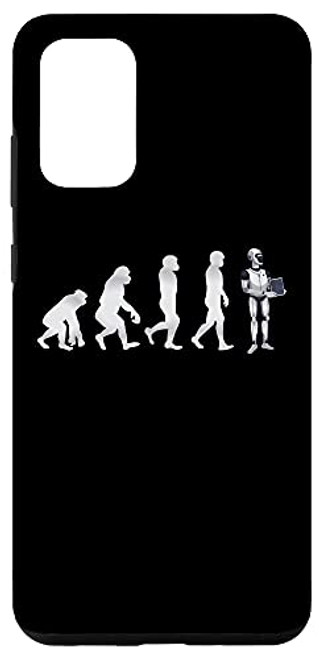 Galaxy S20Plus Robotics Evolution Chart Funny Robot Maker Science Lover Case