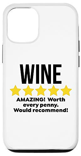 iPhone 12/12 Pro Wine Amazing Vino Lover Drinker Funny Alcohol Drinking Gift Case