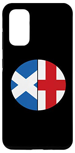 Galaxy S20 Both Flags Pie Chart of England and Scotland Case