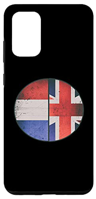 Galaxy S20Plus Distressed-effect Flag Pie Chart of Netherlands and Britain Case Galaxy S20Plus Distressed-effect Flag Pie Chart of Netherlands and Britain Case