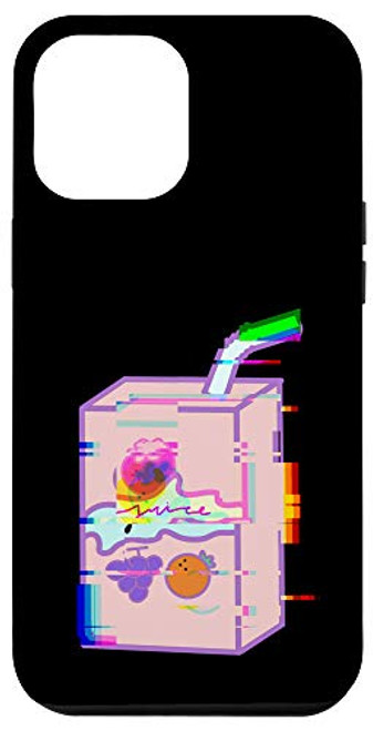 iPhone 12 Pro Max Juice Box Glitch Effect Graphic Case