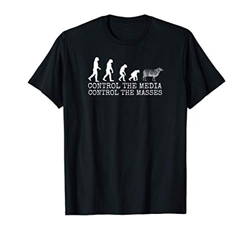Sheeple Anti Tabloid TV News Human Evolution Anti Media T-Shirt Sheeple Anti Tabloid TV News Human Evolution Anti Media T-Shirt