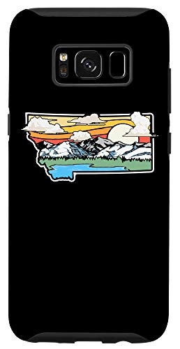 Galaxy S8 Vintage Montana Outdoors Retro Mountains  and  Nature Graphic Case