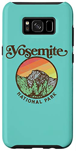Galaxy S8Plus Yosemite National Park Vintage Style Retro 80s Graphic Case