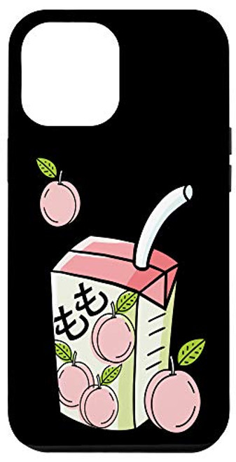 iPhone 12 Pro Max Japanese Juice Box Peach Juice kanji Case