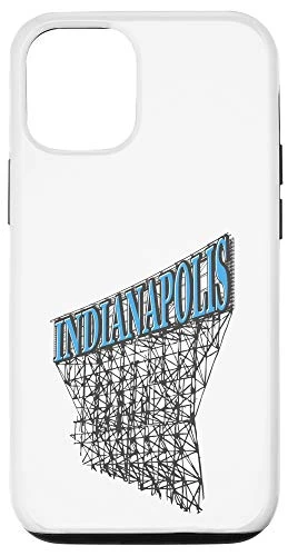 iPhone 12/12 Pro Indianapolis- Indiana Industrial Typographic Design Case