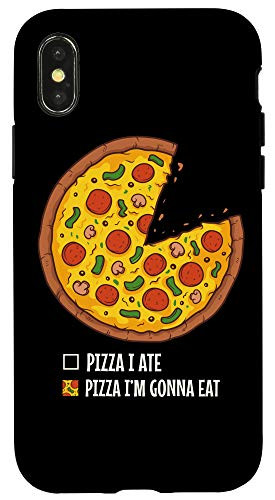 iPhone X/XS Funny Pizza Pie Chart Graph Math Joke Pizza Lover Case