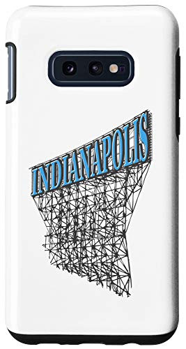 Galaxy S10e Indianapolis- Indiana Industrial Typographic Design Case