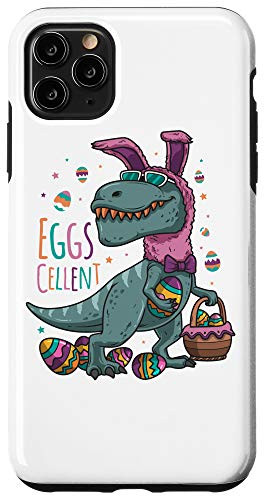 iPhone 11 Pro Max Easter Basket Stuffers T Rex Easter Bunny Eggscellent Gift Case