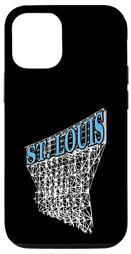 iPhone 12/12 Pro St. Louis- Missouri Industrial Typographic White Design Case