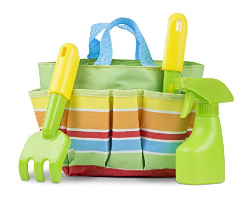 Melissa & Doug Sunny Patch Giddy Buggy Toy Gardening Tote Set With Tools