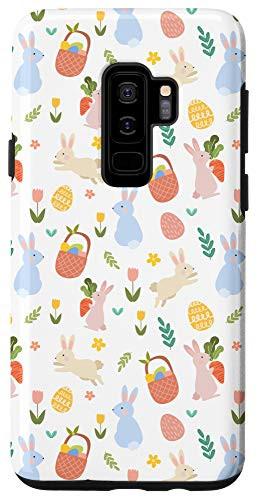 Galaxy S9Plus Easter Cute Easter Egg Basket Pattern Funny Easter Bunny Case