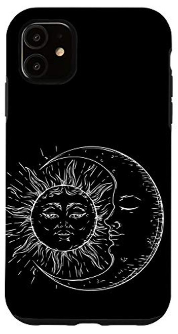 iPhone 11 Sun and Moon Astrology Spiritual Yoga Case