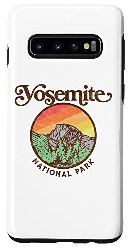 Galaxy S10 Yosemite National Park Vintage Style Retro 80s Case