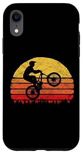 iPhone XR Vintage Mountain Bike  and  Sun Retro MTB 80s Vibe Jump Case
