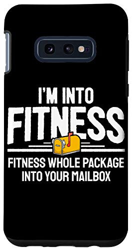 Galaxy S10e Funny Postman Saying Mailman Mail Carrier I Fitness Mailbox Case
