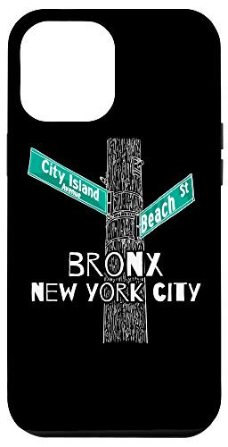 iPhone 12 Pro Max The Bronx City Island New York City Street Sign Case