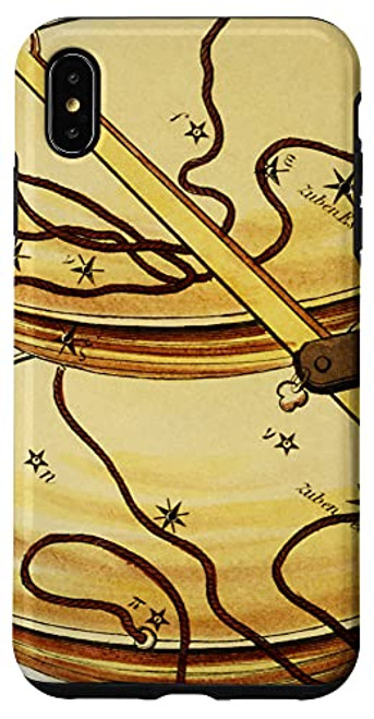 iPhone XS Max Sidney Halls astronomical chart illustration of the Libra Case iPhone XS Max Sidney Halls astronomical chart illustration of the Libra Case
