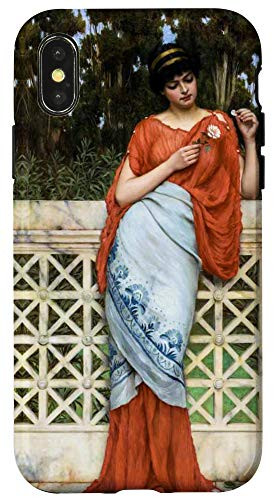 iPhone X/XS Feminine flower picker | He loves me- he loves me not Case