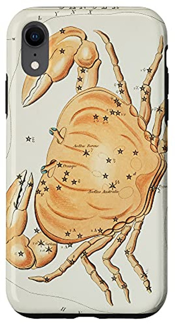 iPhone XR Sidney Halls astronomical chart illustration of the Cancer Case iPhone XR Sidney Halls astronomical chart illustration of the Cancer Case