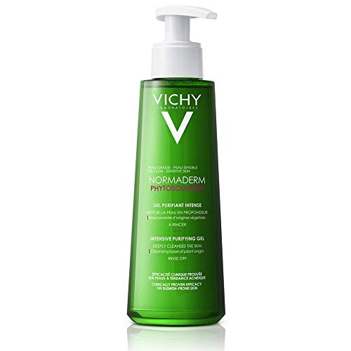 Vichy Normaderm Daily Acne Treatment Face Wash- Salicylic Acid Face Cleanser for Oily  and  Acne Prone Skin