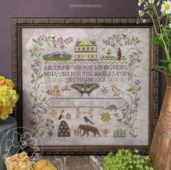 Huckleberry Farm Cross Stitch Chart