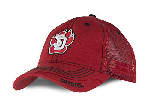 Authentic Brand Gunner Mens Mesh Cap -South Dakota Coyotes-