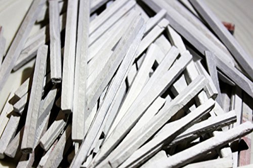 Earthy Goodies Edible Thin Slate Chalk Pencils. White Slate Limestone Chalk Sticks for pica