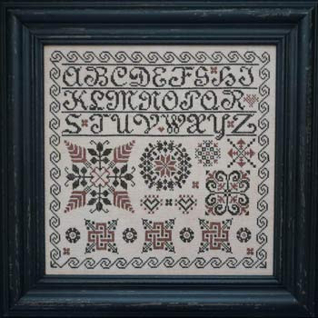 La-D-Da Quaker Cross Stitch Chart