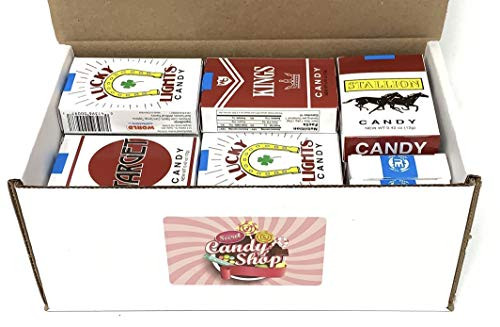 World's King Size Candy inchCigarettesinch in a Box -Pack of 25-