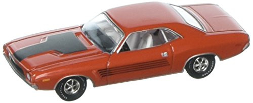 Auto World 1: 64 Premium 2017 Release 3 Version B - 1972 Dodge Challenger (Orange) Diecast Vehicle