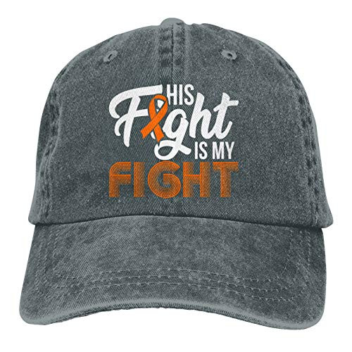 Kritin Ms Multiple Sclerosis Awareness 7 Adjustable Washed Unisex Dad Hat Trucker Cap Hat Denim Cap Baseball Cap