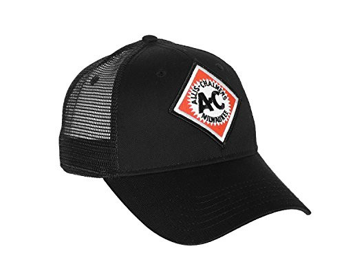 Allis Chalmers Hat with Vintage AC Logo- Black Mesh