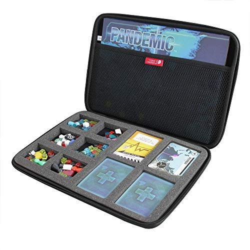 Adada Hard Travel Case for Pandemic Board Games-Only Case-