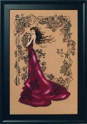 Lady of Mystery Cross Stitch Chart