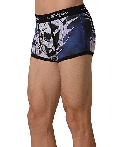 Ed Hardy Men's Rock Trunk - Black - Medium