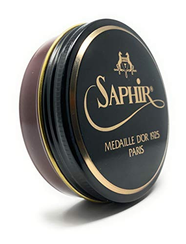 Saphir Medaille D'or 1925 Pate De Luxe Dark Brown 50ml Wax Shoe Polish