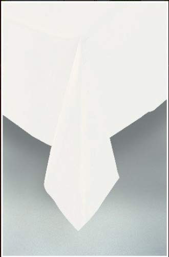 Plastic Rectangular Table Cloth 54 x 108, White by Jed Home